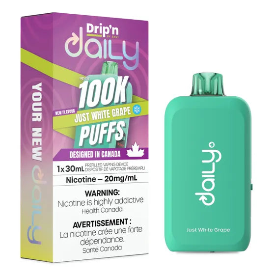Drip'n Daily - Just White Grape - 20mg