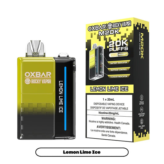 Rocky Vapor Oxbar M20K - Lemon Lime Ice - 20mg