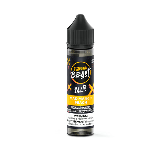 Flavour Beast E-Liquid 60ml - Mad Mango Peach - 20mg
