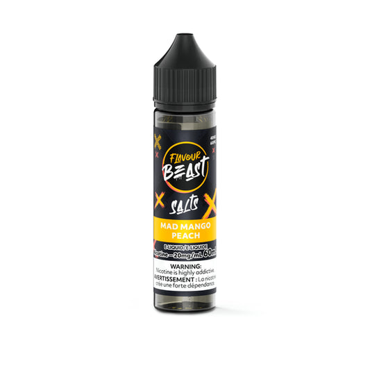 Flavour Beast E-Liquid 60ml - Mad Mango Peach - 20mg