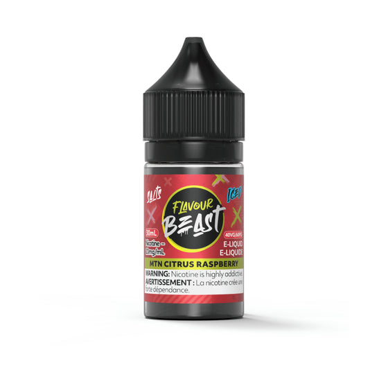 Flavour Beast E-Liquid 30ml - MTN Citrus Raspberry Iced - 20mg