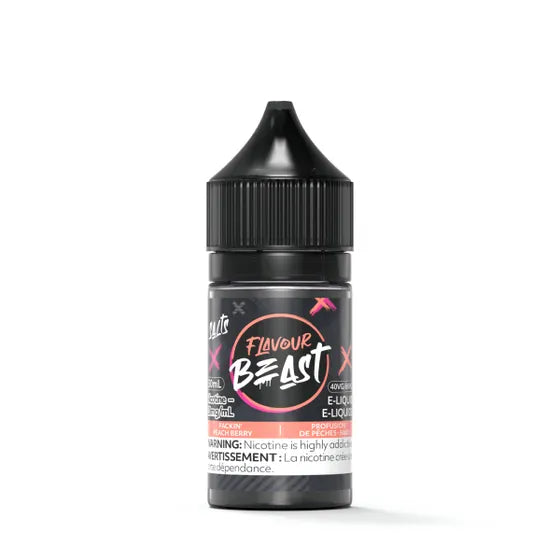 Flavour Beast E-Liquid 30ml - Packin' Peach Berry - 20mg