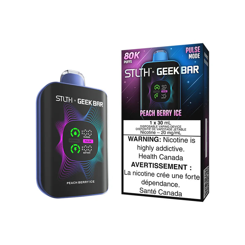 STLTH X Geek Bar Disposable - Peach Berry Ice - 20mg