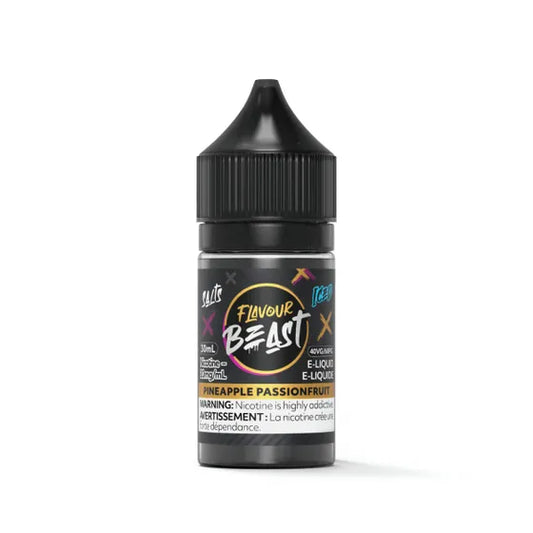 Flavour Beast E-liquid 30ml - Pineapple Passionfruit Iced - 20mg