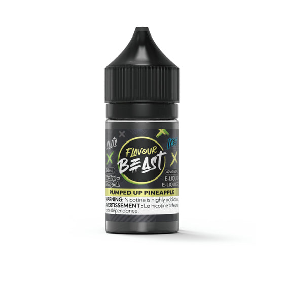 Flavour Beast E-Liquid 30ml - Pumped Up Pineapple Iced - 20mg