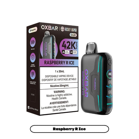 Rocky Vapor Oxbar G42K - Raspberry R Ice - 20mg