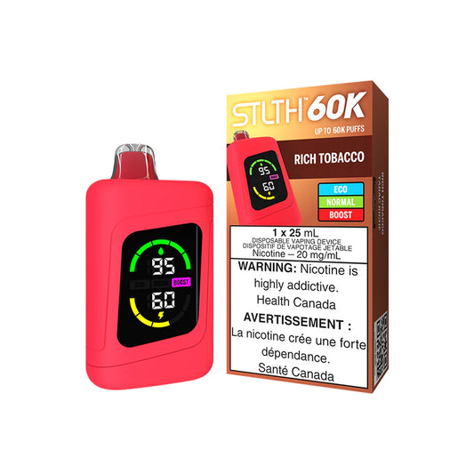 STLTH 60K Disposable - Rich Tobacco - 20mg