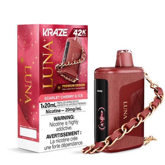 Kraze Luna - Scarlet Cherry G Ice - 20mg