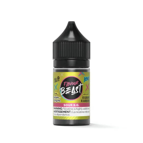 Flavour Beast E-liquid 30ml - Sour B.G. Iced - 20mg