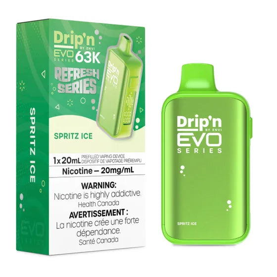 Drip'n by Envi EVO 63K Disposable - Spritz Ice - 20mg