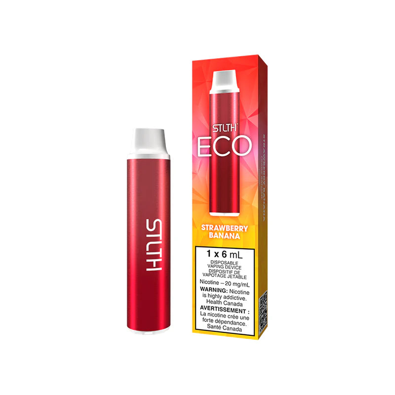 STLTH Eco Disposable - Strawberry Banana - 20mg