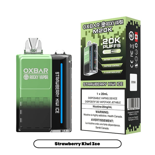 Rocky Vapor Oxbar M20K - Strawberry Kiwi Ice - 20mg