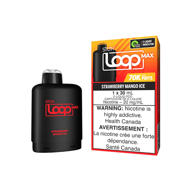 STLTH LOOP MAX POD - STRAWBERRY MANGO ICE