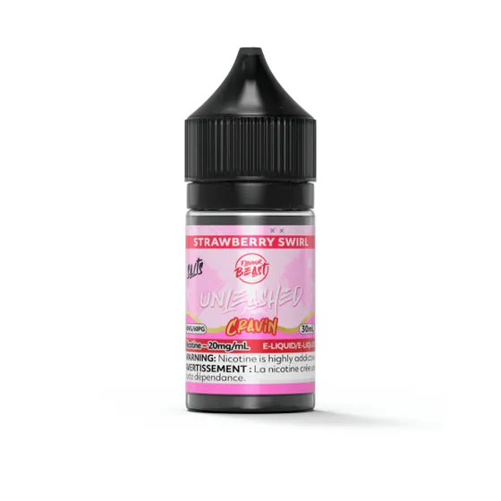 Flavour Beast E-Liquid Unleashed Cravin 30ml - Strawberry Swirl - 20mg