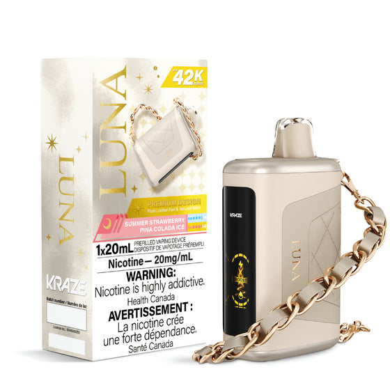 Kraze Luna - Summer Strawberry Pina Colada Ice - 20mg