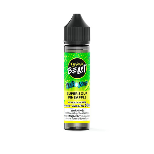 Flavour Beast E-Liquid 60ml - Super Sour Pineapple - 20mg