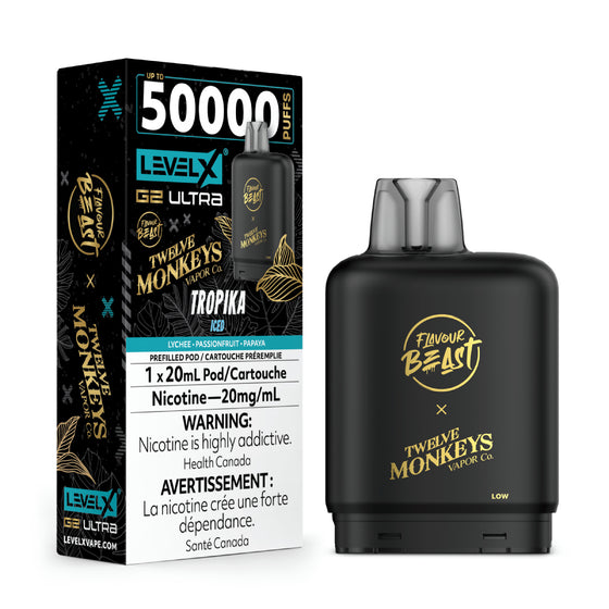 Level X Flavour Beast G2 Ultra - Tropika Iced - 20mg