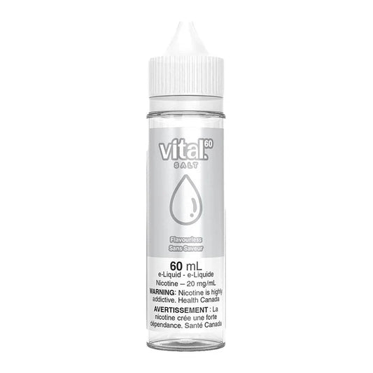 Flavourless 60ml By Vital 60 Salt