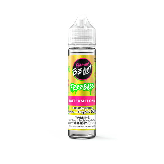 Flavour Beast E-Liquid Freebase 60ml - Watermelon G - 3mg