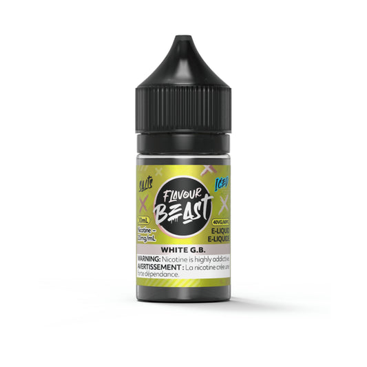 Flavour Beast E-Liquid 30ml - White G.B. Iced - 20mg