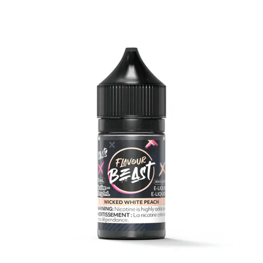 Flavour Beast E-Liquid 30ml - Wicked White Peach - 20mg