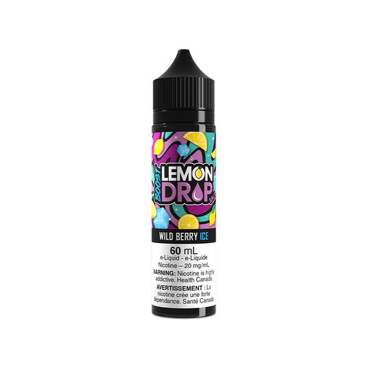 Wildberry Ice 60ml, 20mg By Lemon Drop Boost 60ml Salt