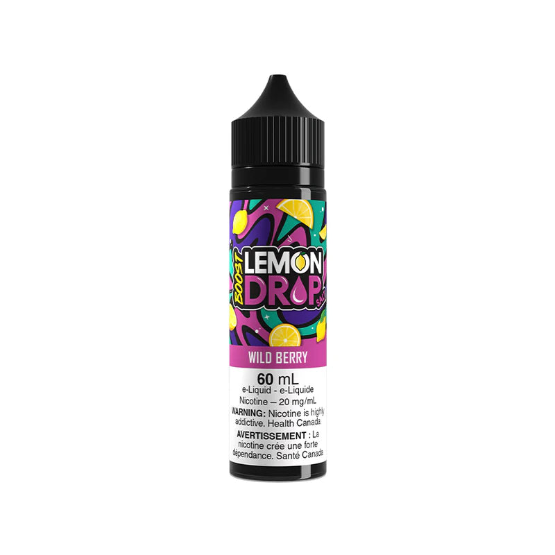 Wild Berry 60ml, 20mg By Lemon Drop Boost 60ml Salt